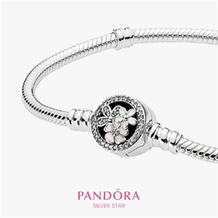 Bracelet-with-poetic-blossom-lock دستبند به همراه قفل شکوفه های شاعرانه - تصویر 1